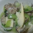 あさりとチンゲンサイ・たけのこのさっと煮