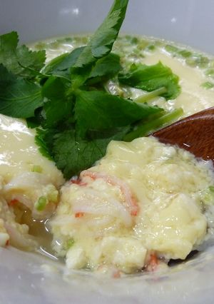 なめらか美味しい♪お豆腐入り茶碗蒸し-レシピのメイン写真
