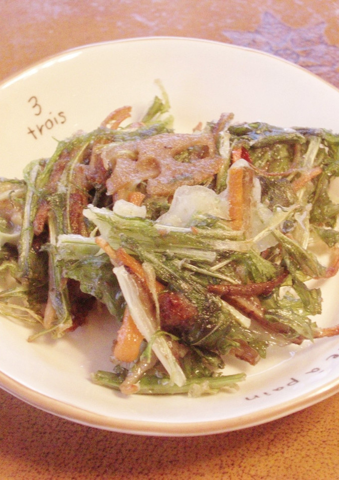 きんぴらのかき揚げ-レシピのメイン写真