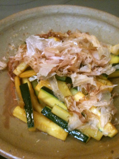 ズッキーニの牡蠣醤油炒め-レシピのメイン写真
