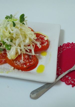 ＊オリーブ油でイタリア~ン冷製トマト＊-レシピのメイン写真