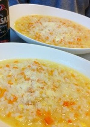 風邪に効く！ママのバター粥☻*-レシピのメイン写真