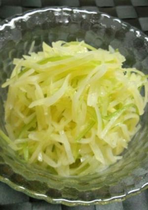 箸が止まらない!じゃが芋とセロリの和え物-レシピのメイン写真