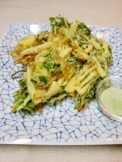 ✿春✿たけのことみつばのかき揚げ-レシピのメイン写真