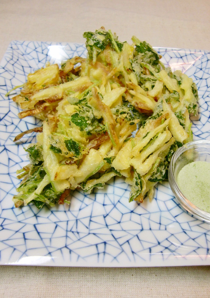 ✿春✿たけのことみつばのかき揚げ-レシピのメイン写真