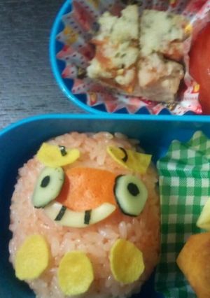 幼稚園弁当！ﾎﾟｹﾓﾝ！ﾀﾞﾙﾏｯｶ★-レシピのメイン写真