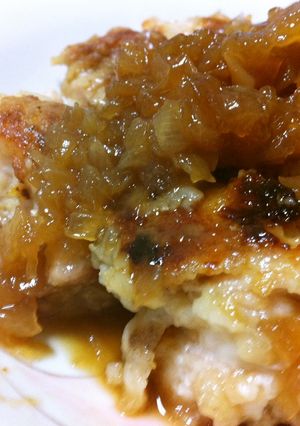 鶏肉のソテー　甘酢たまねぎソースがけ-レシピのメイン写真