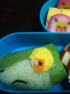 幼稚園弁当!ポケモン!ツタージャ★-レシピのメイン写真