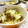 フキノトウの味噌マヨチーズ焼き