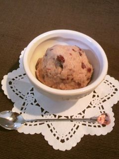 おからで☆あずき練乳アイス-レシピのメイン写真