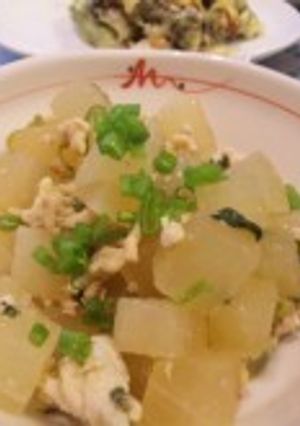 コロコロ大根の鶏そぼろ煮-レシピのメイン写真