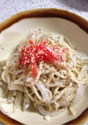 ［シンプル］しそスパゲティ-レシピのメイン写真