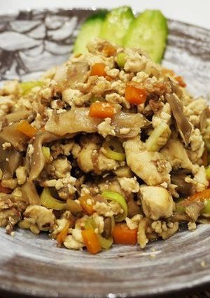 簡単！★野菜たっぷりの炒り豆腐★-レシピのメイン写真