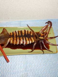 パパの焼きイカ-レシピのメイン写真