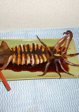 パパの焼きイカ-レシピのメイン写真