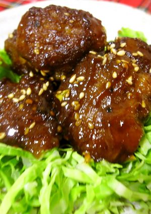 ふわふわ肉だんご✿旨旨ソースで♬-レシピのメイン写真