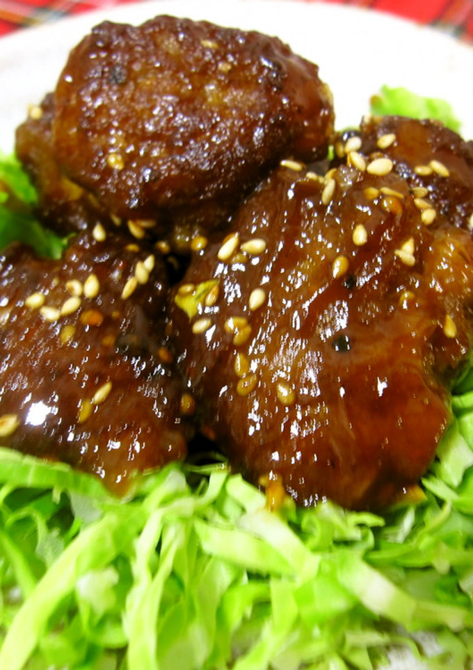 ふわふわ肉だんご✿旨旨ソースで♬-レシピのメイン写真