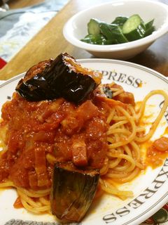 1番人気★☆揚げナスのトマトパスタ☆★-レシピのメイン写真