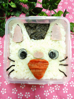 キャラ弁☆ノンタン-レシピのメイン写真