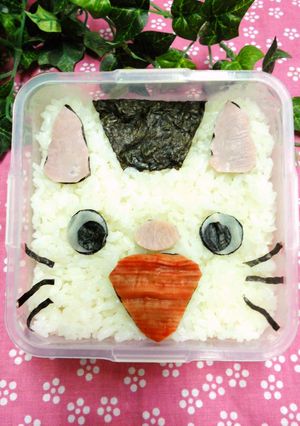 キャラ弁☆ノンタン-レシピのメイン写真