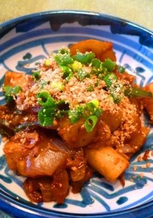 野菜タップリ！味噌トッポギ！！-レシピのメイン写真