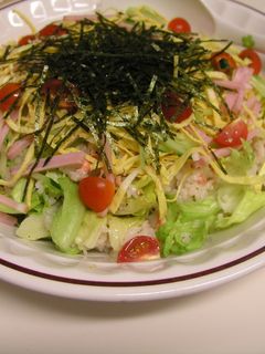 鮭とレタスのサラダな❁まぜ寿司-レシピのメイン写真