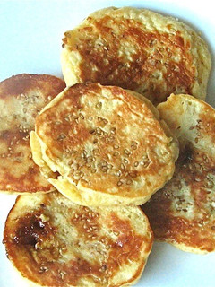 しょうが風味の黒砂糖パンケーキ-レシピのメイン写真