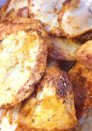 濃い目の味付け☆カレー味のポテトチップス-レシピのメイン写真