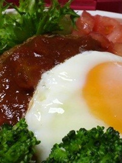 ロコモコ丼弁当-レシピのメイン写真
