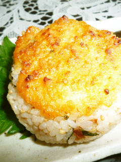 みそ焼きおにぎり梅しそ味-レシピのメイン写真