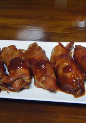 我が家の簡単肉巻き-レシピのメイン写真