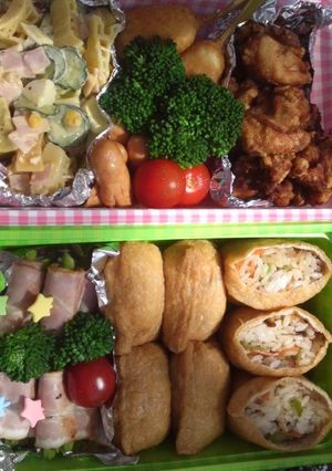 行楽弁当♪-レシピのメイン写真