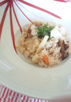 筍の塩麹炊き込みごはん-レシピのメイン写真