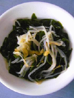 わかめともやしの酢の物-レシピのメイン写真
