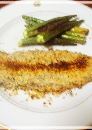 さんまの粒マスタードパン粉焼き-レシピのメイン写真