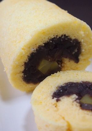一六タルト風ロールケーキ-レシピのメイン写真