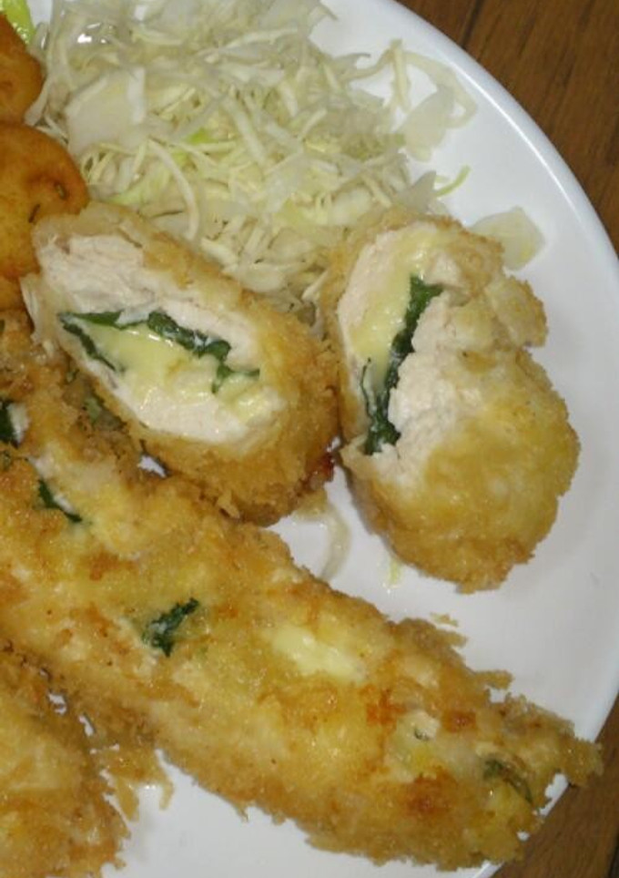 ささみのしそチーズ揚げ-レシピのメイン写真