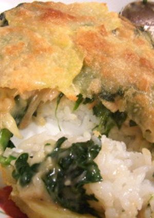 簡単!◆ほうれん草とチキンのドリア-レシピのメイン写真
