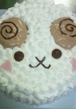 ワンピース☆メリー号ケーキ-レシピのメイン写真