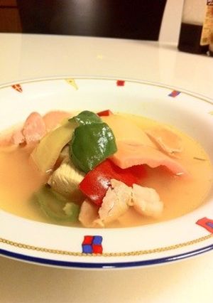 レバノンチキンスープ-レシピのメイン写真