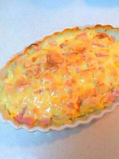 もっちり美味しい♪キッシュ風グラタン-レシピのメイン写真
