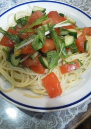 トマトの冷製スパ☆-レシピのメイン写真