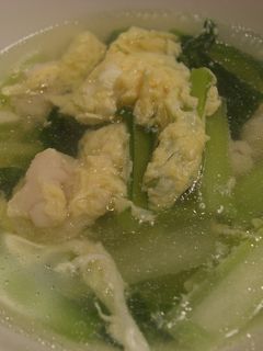 ♬ふわふわ卵と小松菜のさっぱりスープ♬-レシピのメイン写真