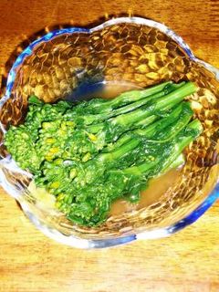 菜の花の辛子和え-レシピのメイン写真