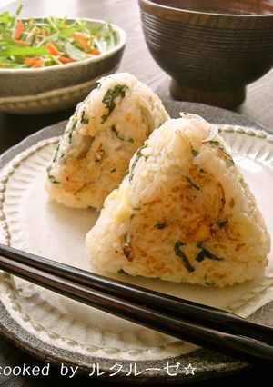じゃこ葱チーズの味噌焼きおにぎり-レシピのメイン写真