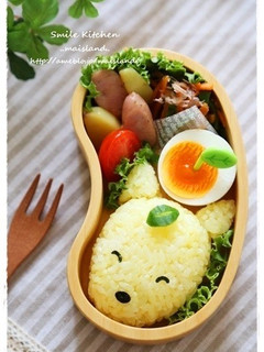 キツネくんおにぎり*キャラ弁-レシピのメイン写真