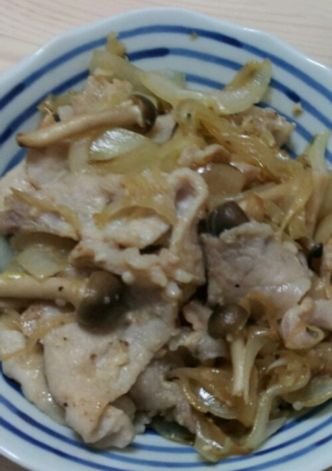 豚肉と玉ねぎの塩麹-レシピのメイン写真