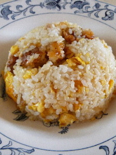 鶏のからあげリメイク炒飯-レシピのメイン写真