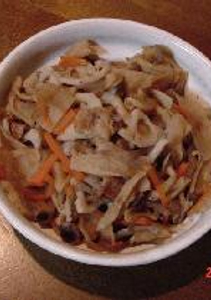 しみじみ・・豚肉と干し大根のうま煮-レシピのメイン写真