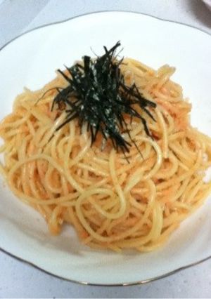 超！簡単混ぜるだけ！明太子パスタ-レシピのメイン写真